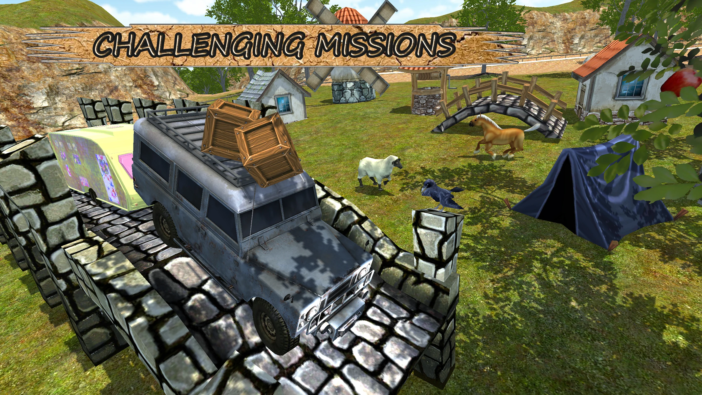 Oceanside Camper Van Truck 3D screenshot
